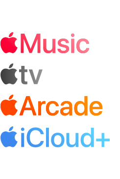 Appleのサービスの一覧：Apple Music、Apple TV、Apple Arcade、Apple iCloud Plus